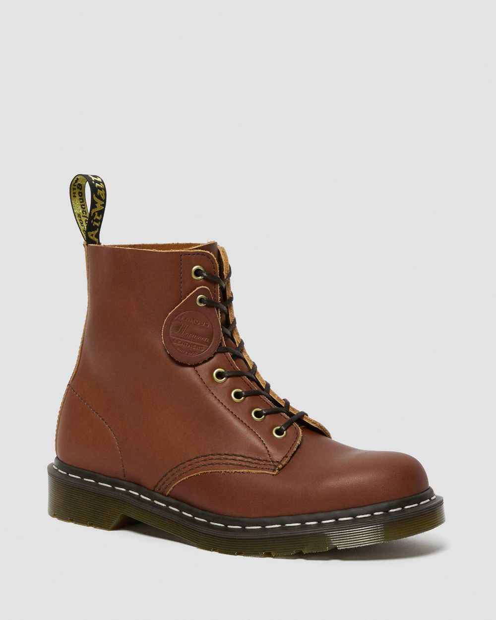 Dr Martens 1460 Veg Tan Kožené Šnurovacie Topánky Damske ( Tan ) SK 123-RQJKZB